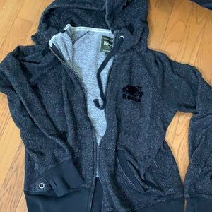 roots zip up hoodie